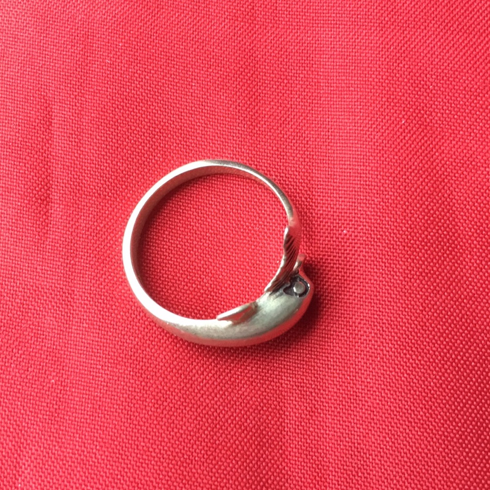Silver Dolphin Ring - image 3